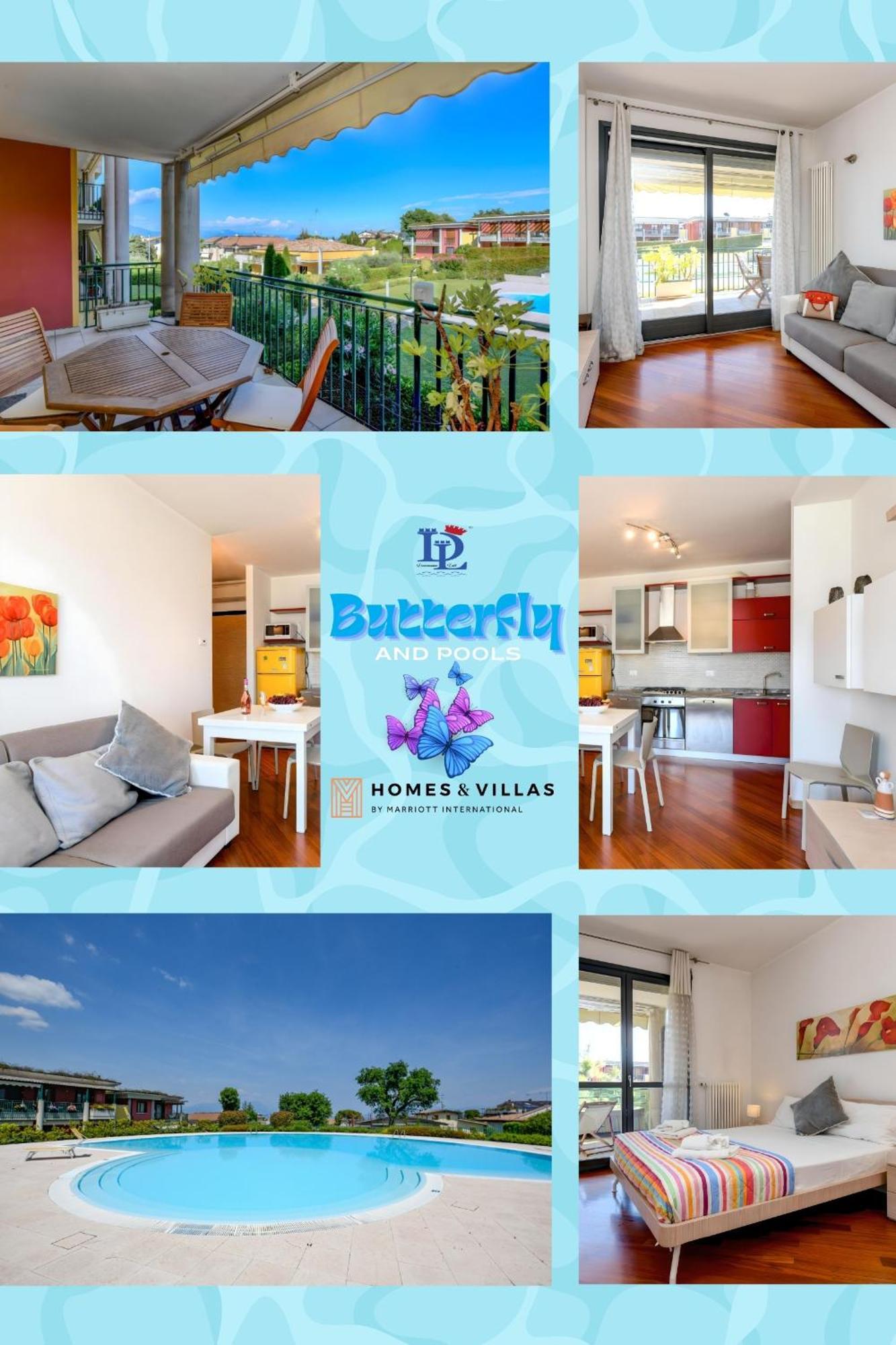 Desenzanoloft Official Partner Marriott Homes & Villas -Butterfly And 5 Pools Family Apartment Desenzano del Garda Exterior photo